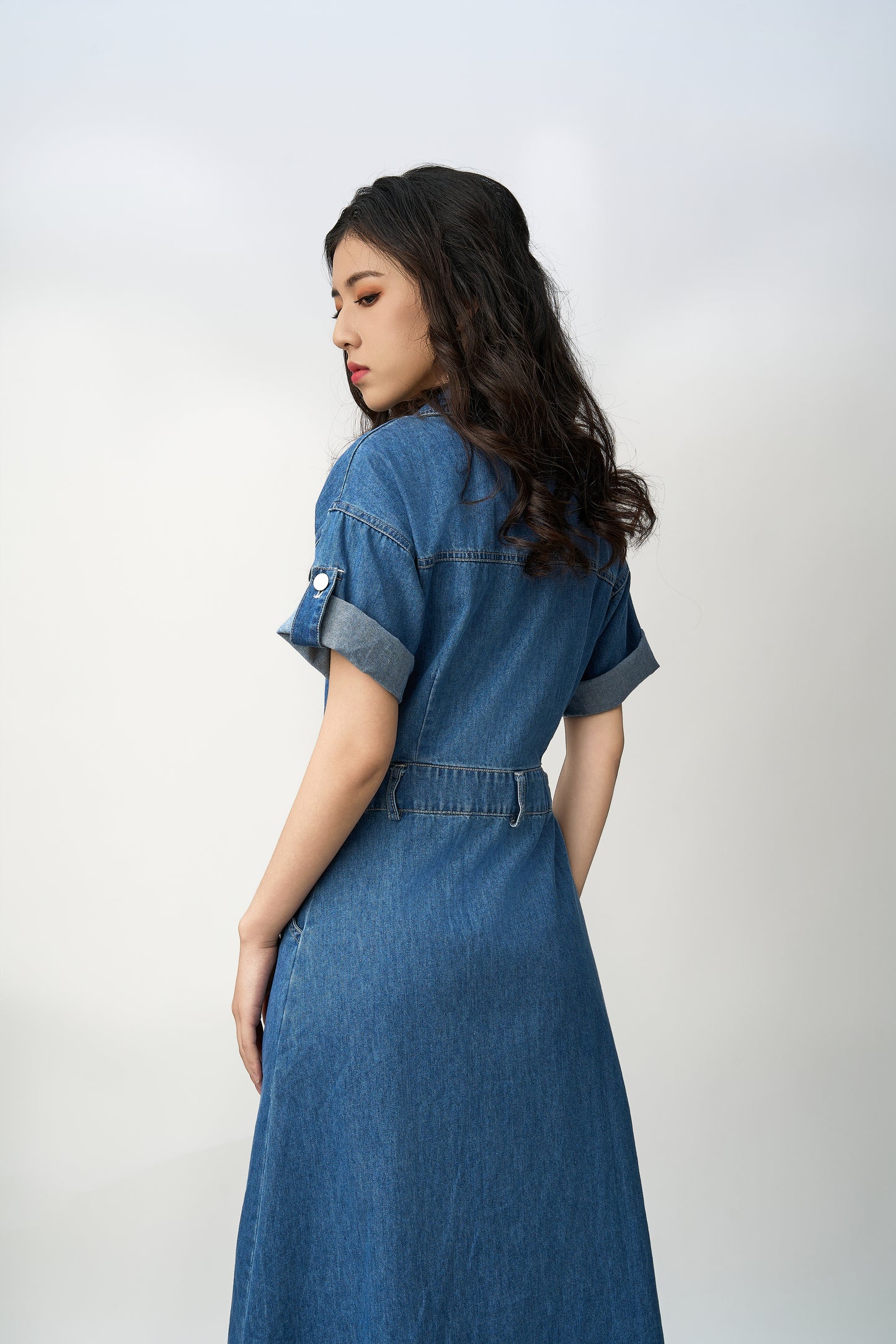 Relaxed Denim Dress