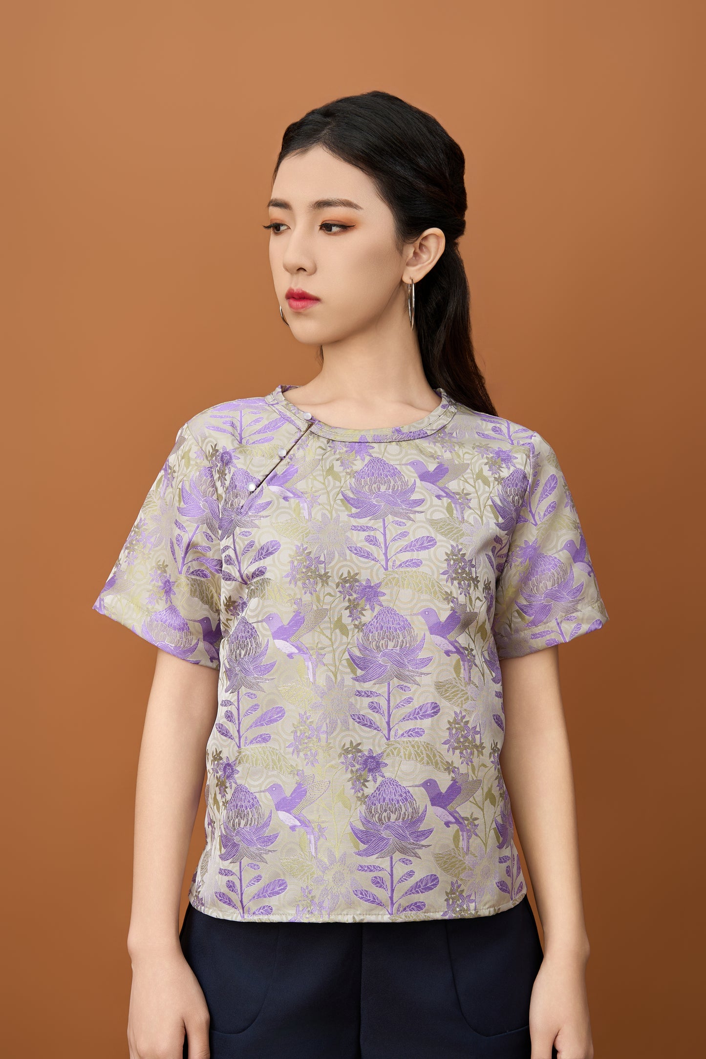 Elegant Cheongsam Top