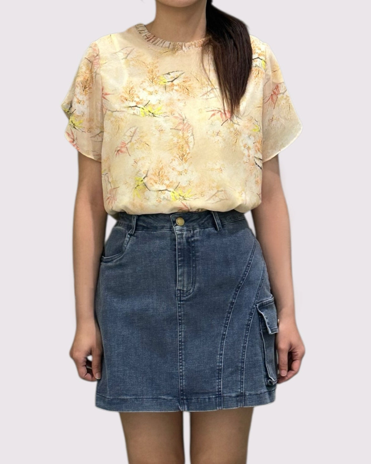 Chiffon Floral Blouse