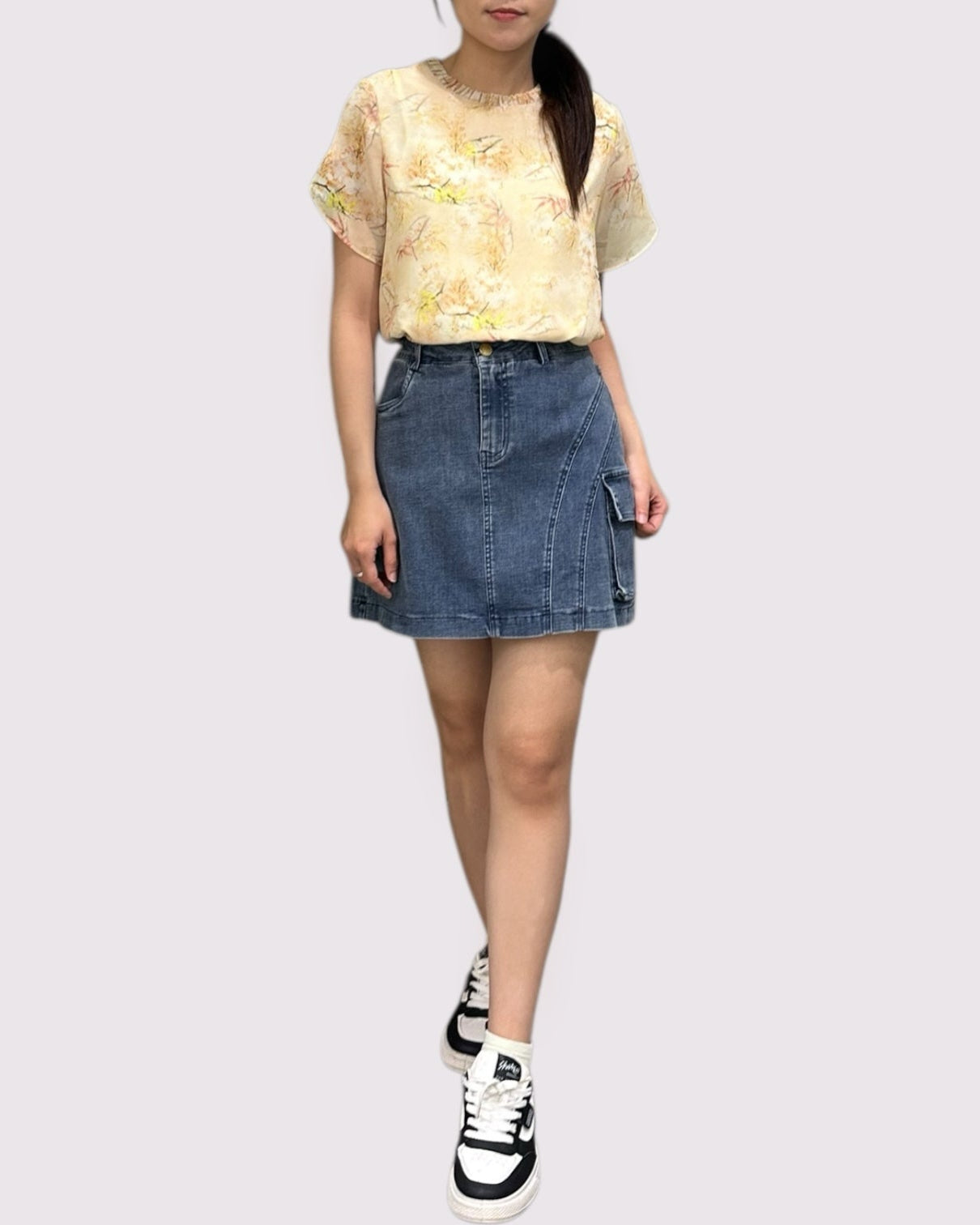 Chiffon Floral Blouse