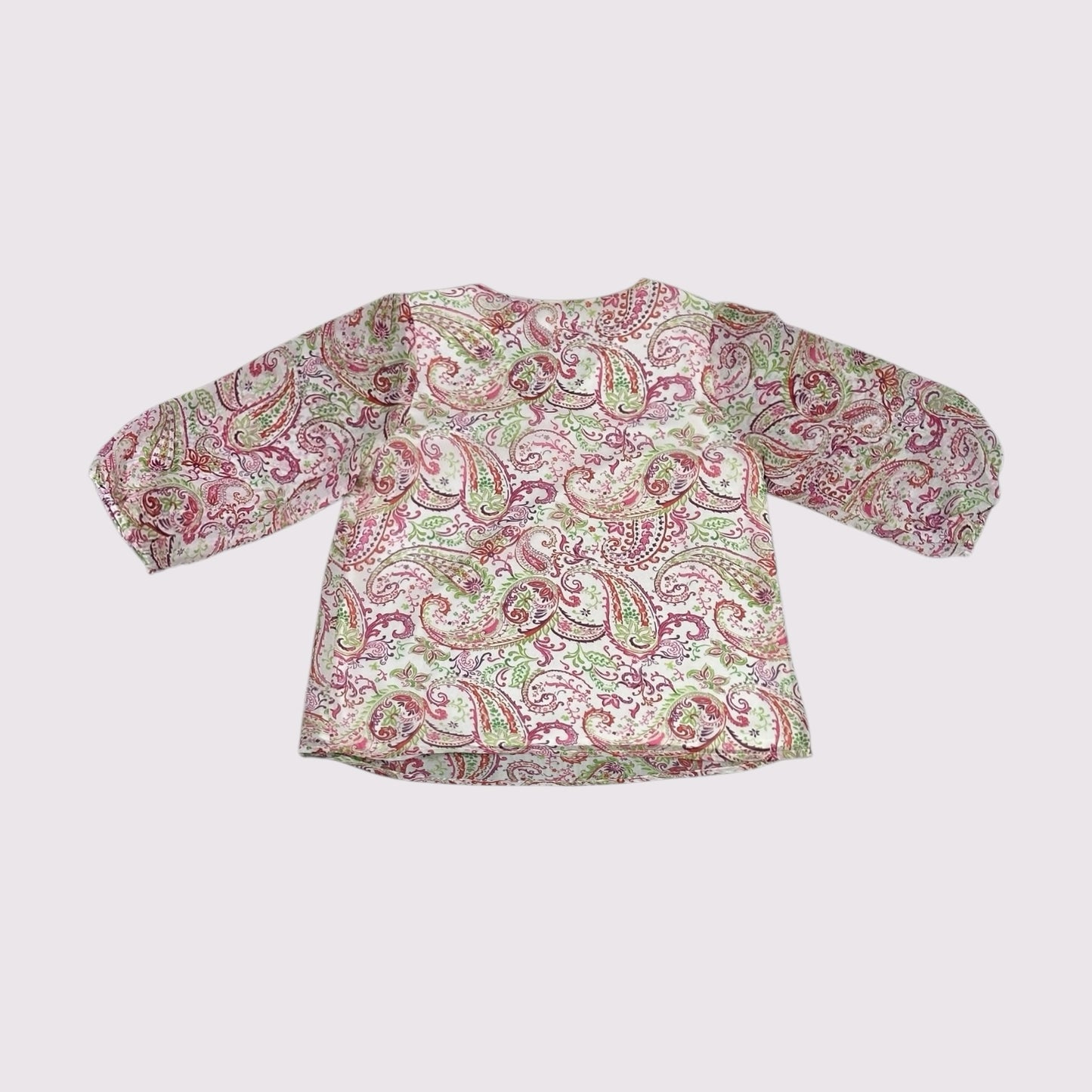 Paisley Print Chiffon Blouse
