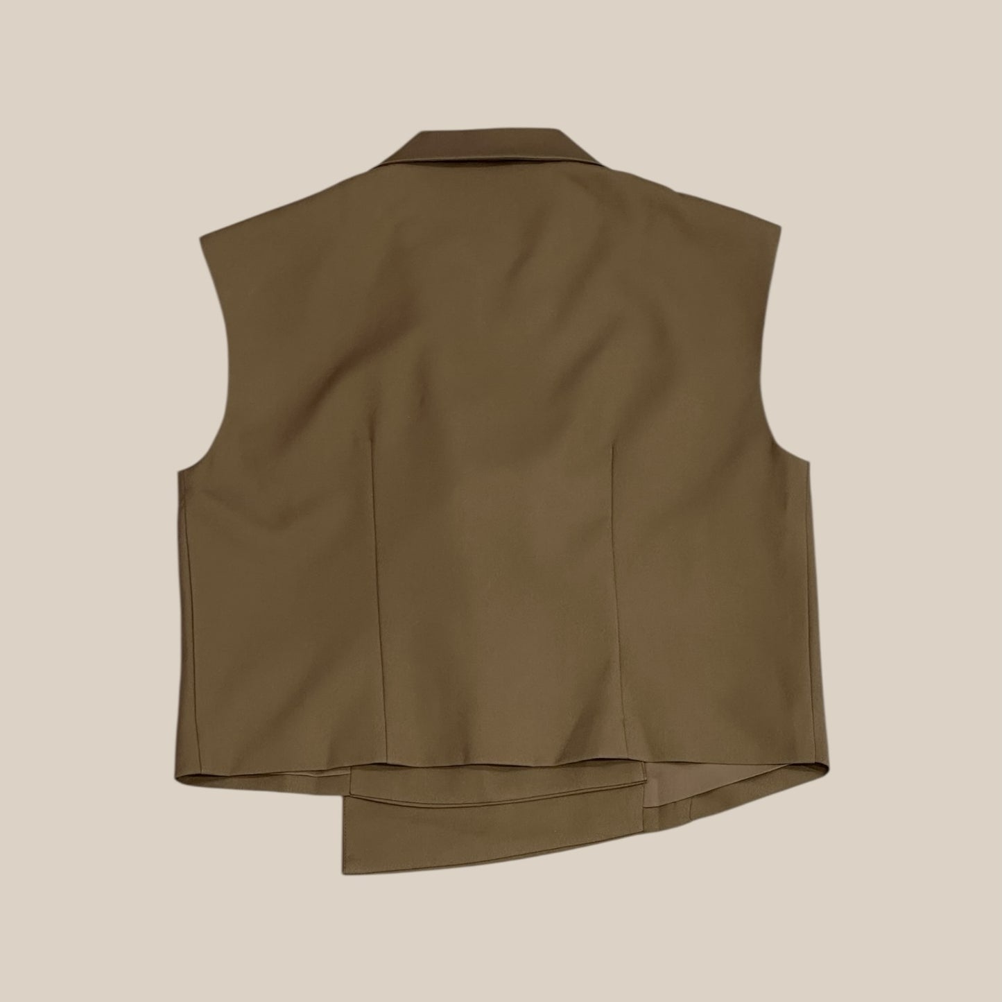 Sleeveless Tailoring Blazer