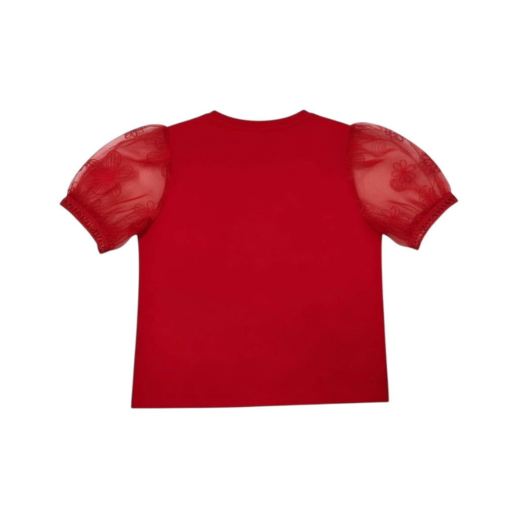 Oopaque Woven Sleeve Top