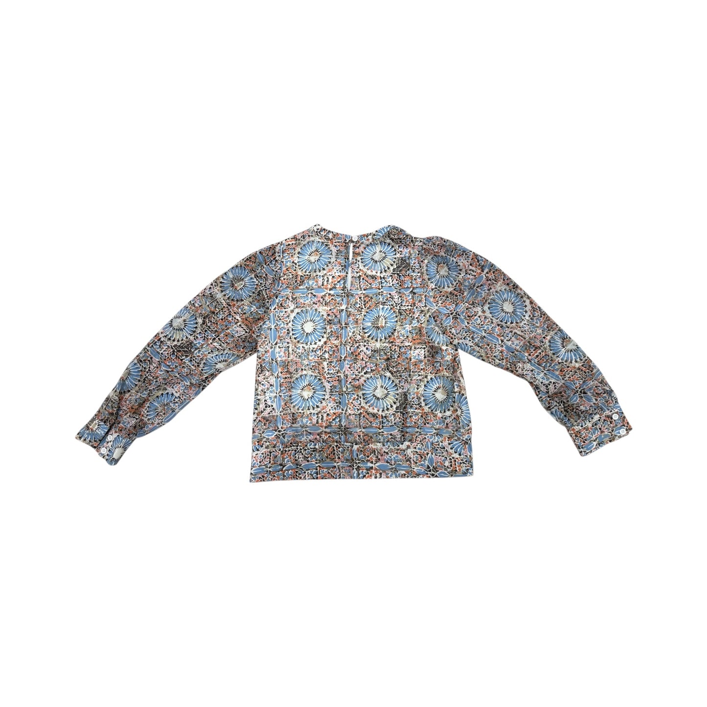 Long Sleeve Floral Blouse