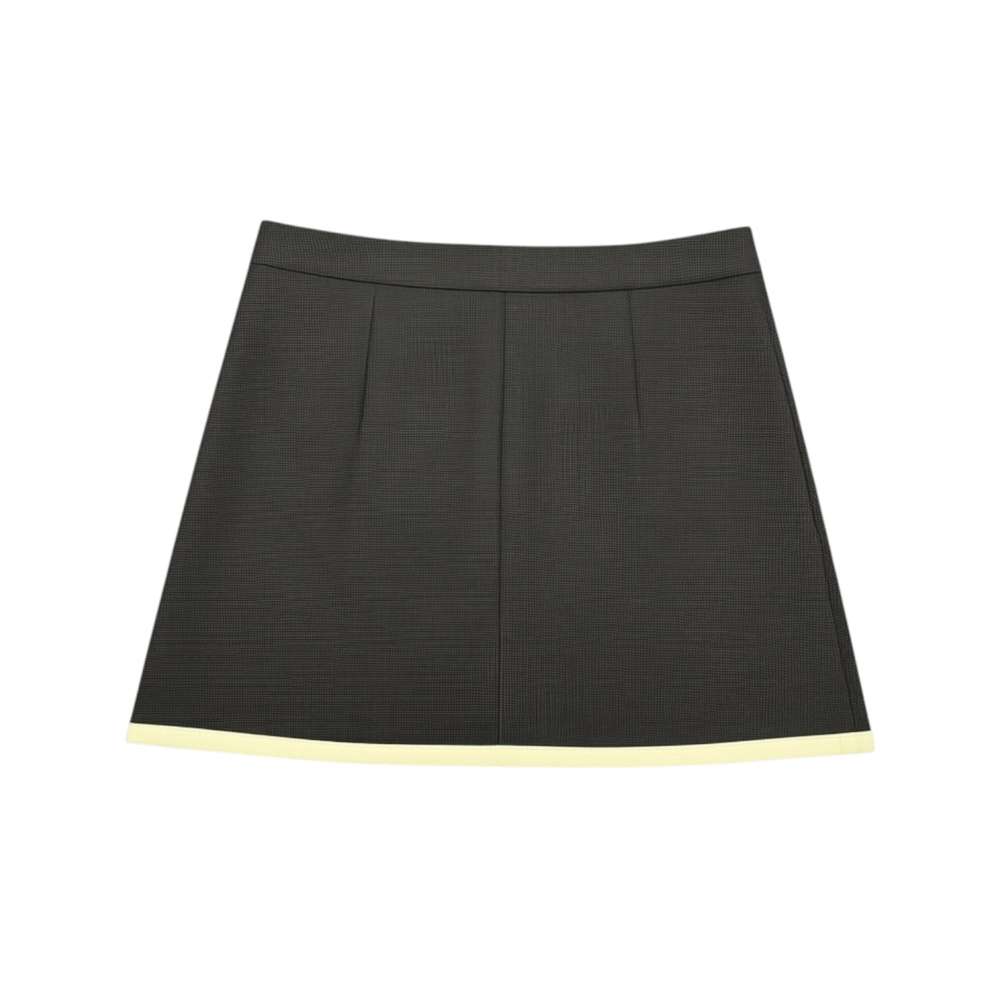 Minimalist Skirt With Contrast Detailing