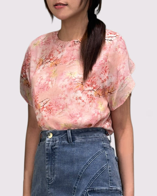 Chiffon Floral Blouse