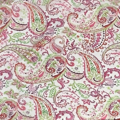 Paisley Print Chiffon Blouse