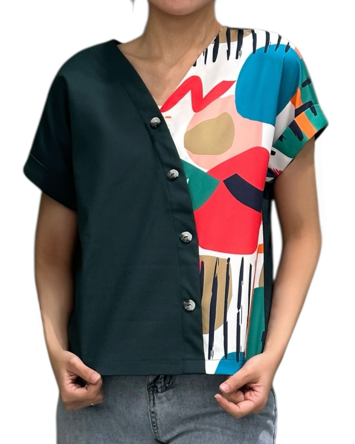 Asymmetrical Artistic Top