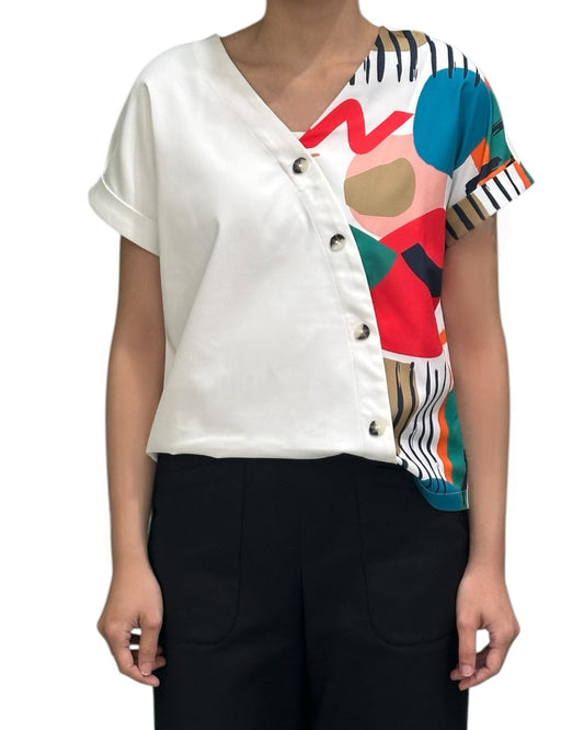 Asymmetrical Artistic Top