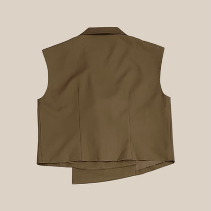 Sleeveless Tailoring Blazer