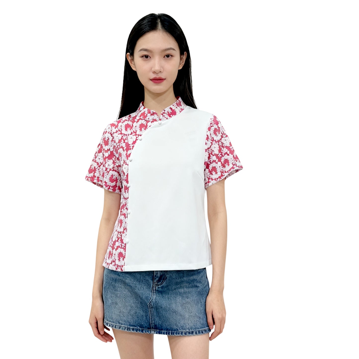 Contemporary Chinese Fusion Top