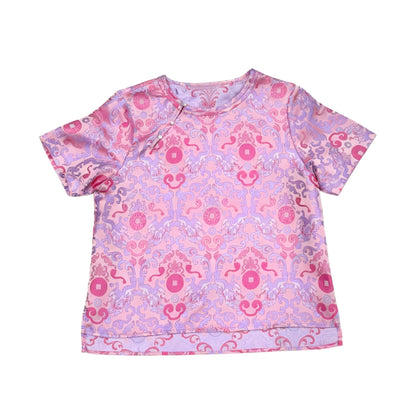 Woven Chinese Fusion Top