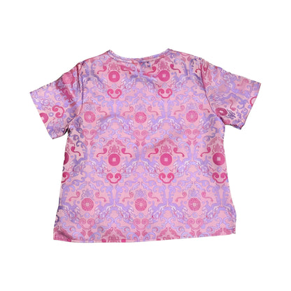 Woven Chinese Fusion Top