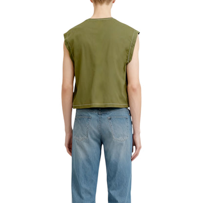 Utility-Inspired Sleeveless Tops