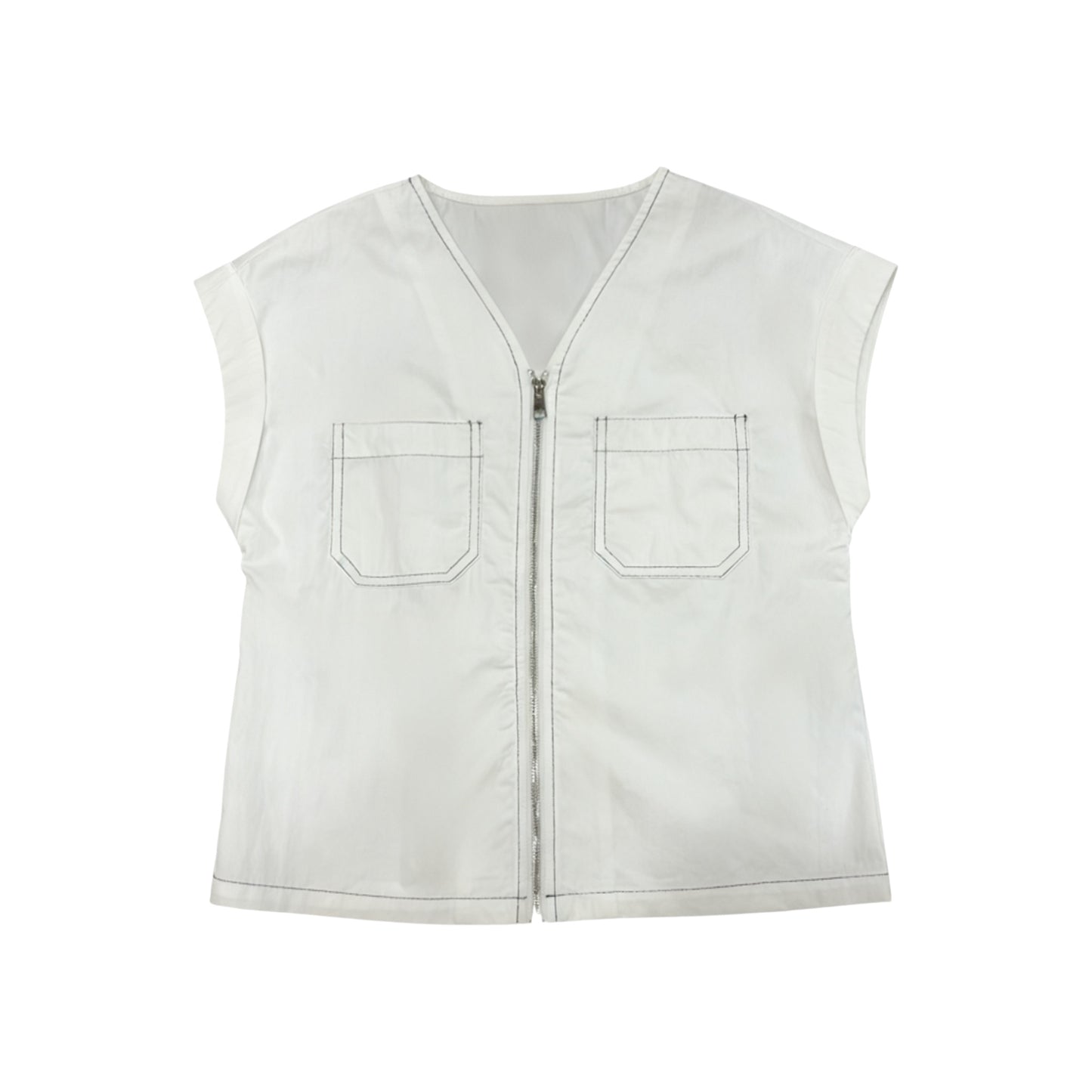 Utility-Inspired Sleeveless Tops