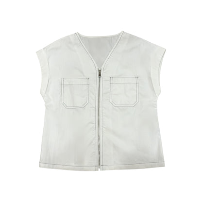 Utility-Inspired Sleeveless Tops