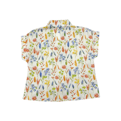 Tropical Print Short Sleeve Shirt