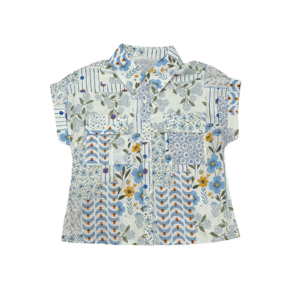 Tropical Print Short Sleeve Shirt