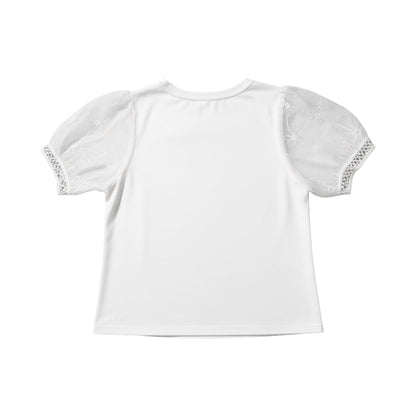 Oopaque Woven Sleeve Top