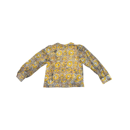 Long Sleeve Floral Blouse