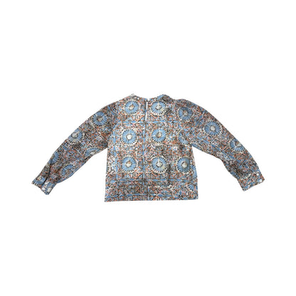 Long Sleeve Floral Blouse