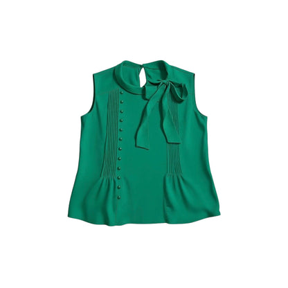 Sleeveless Top With Lace Up