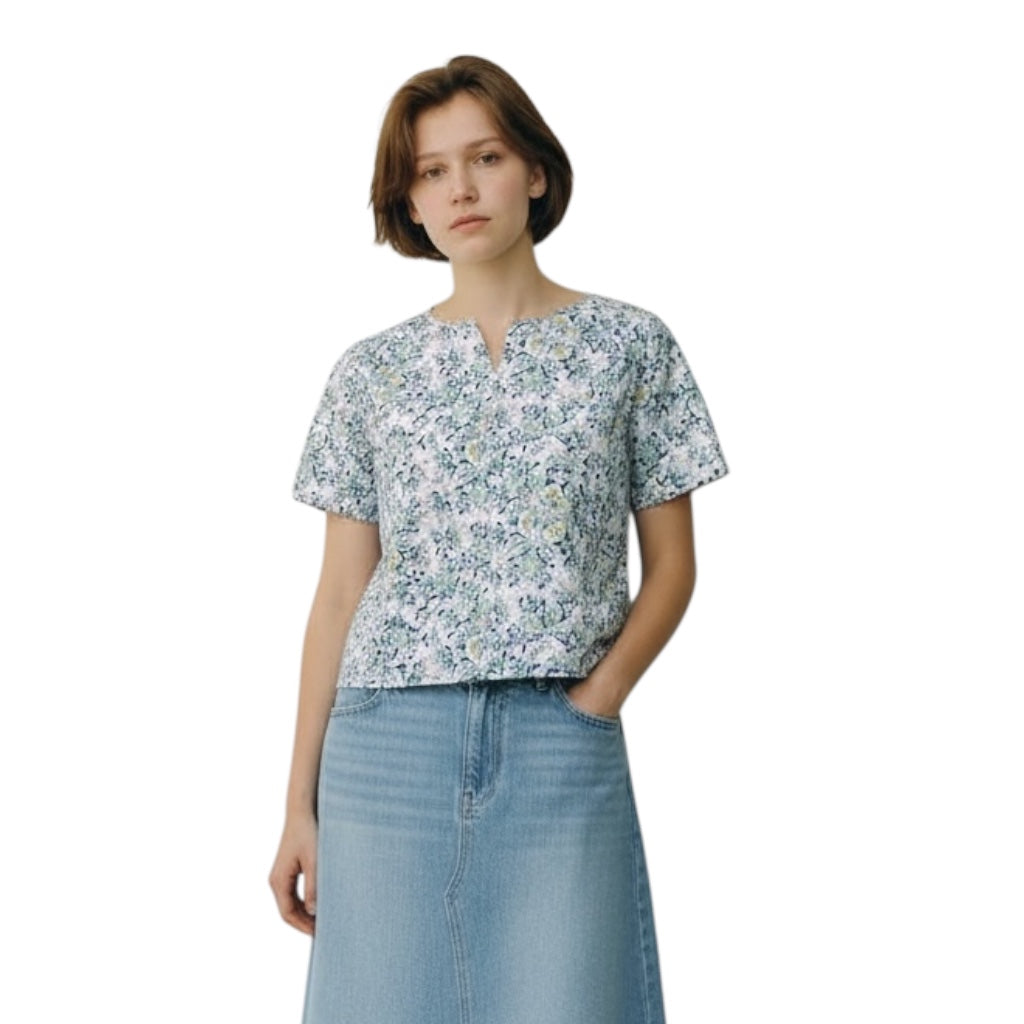 Ditsy Floral Top