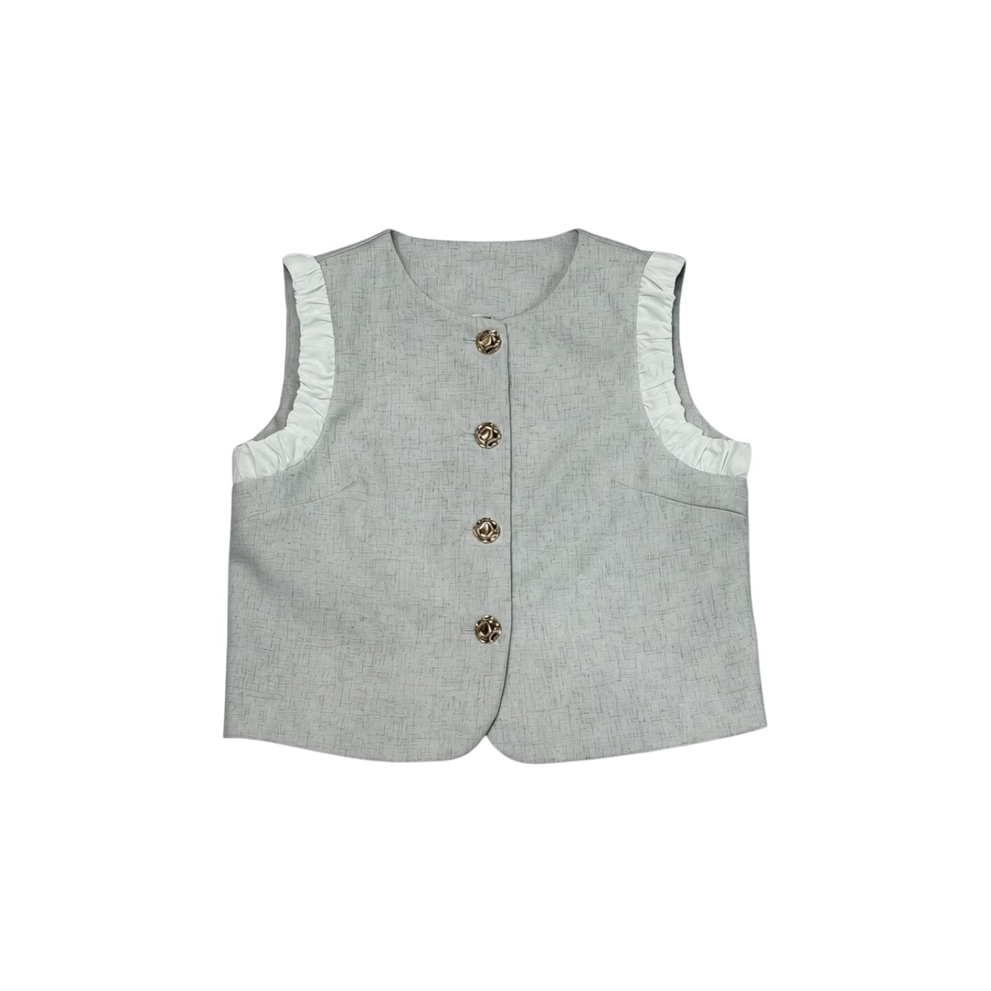 V-Neck Waiscoat Jacket