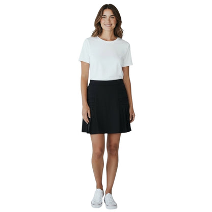Pleated Short Skirt