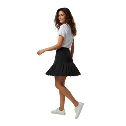 Pleated Short Skirt