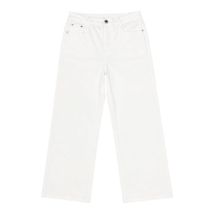 High Waist Wide Leg Denim