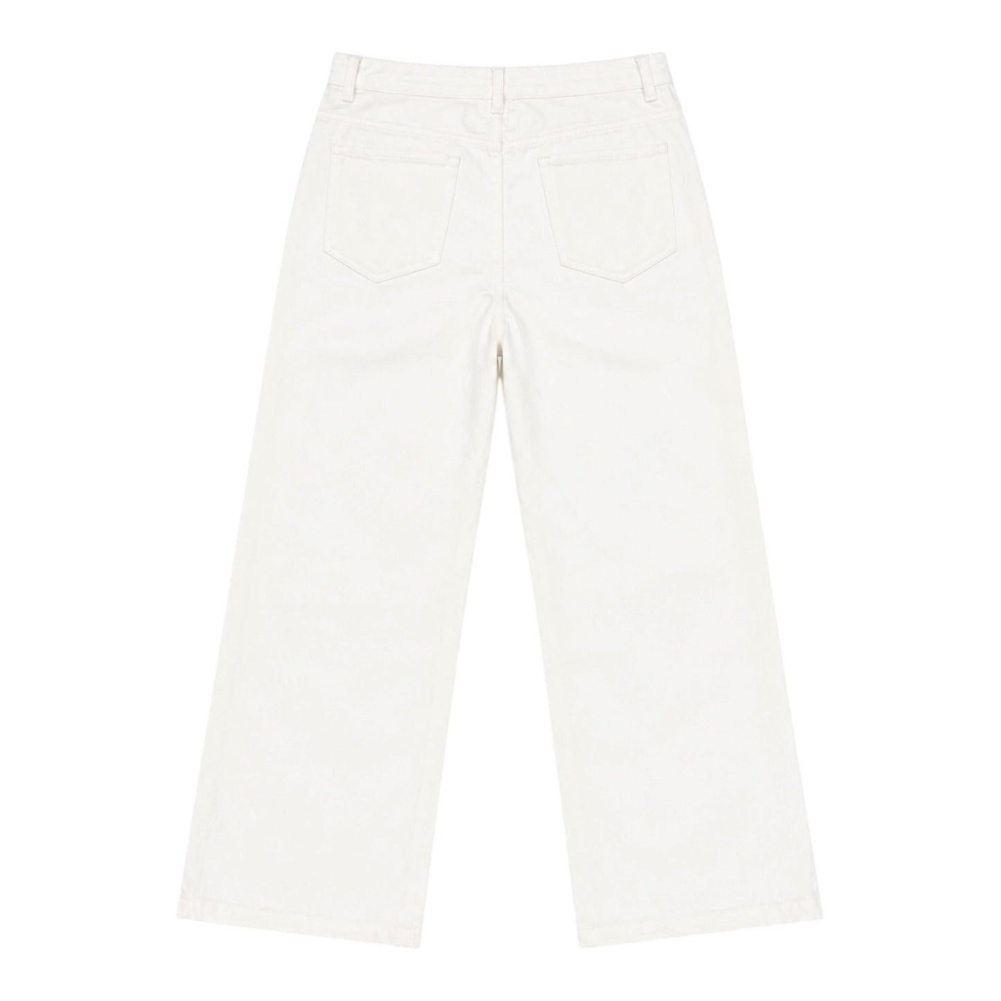 High Waist Wide Leg Denim