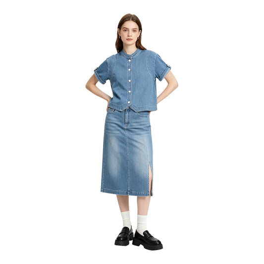 Denim Blouse