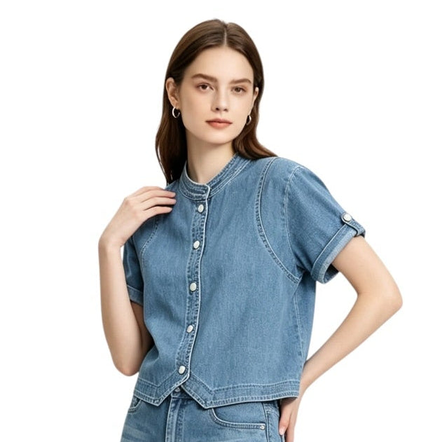 Denim Blouse