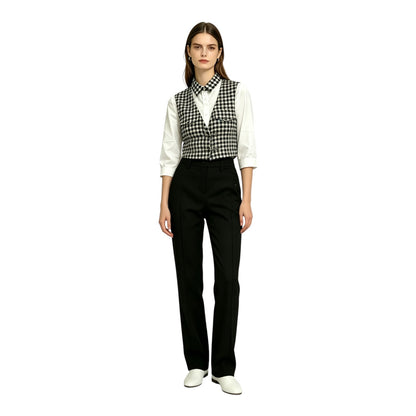 Checker Vest Shirt