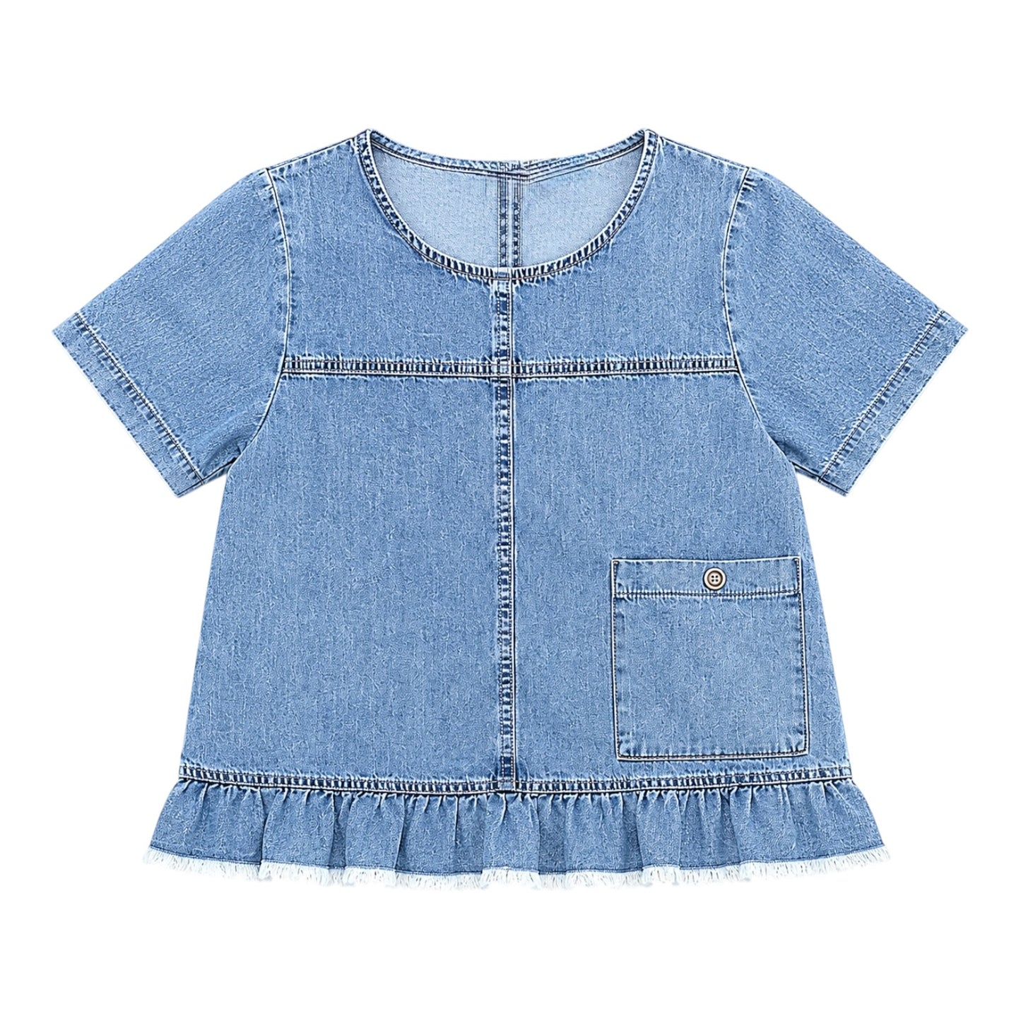 Denim Blouse
