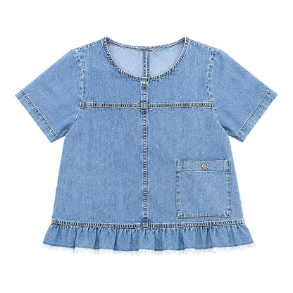 Denim Blouse