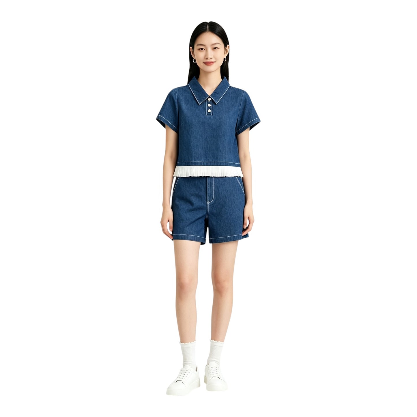 Denim Blouse