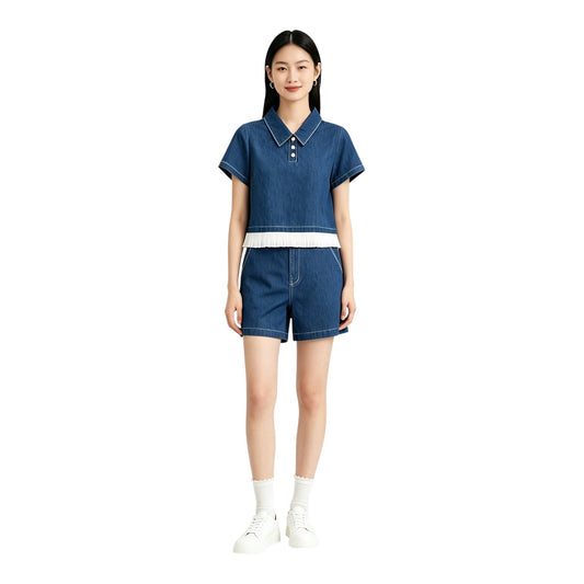 Denim Blouse
