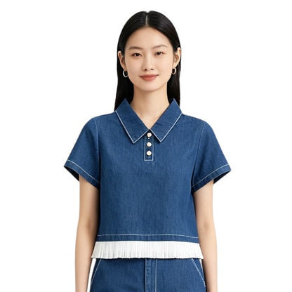 Denim Blouse