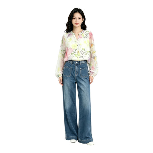 Chiffon Floral Blouse