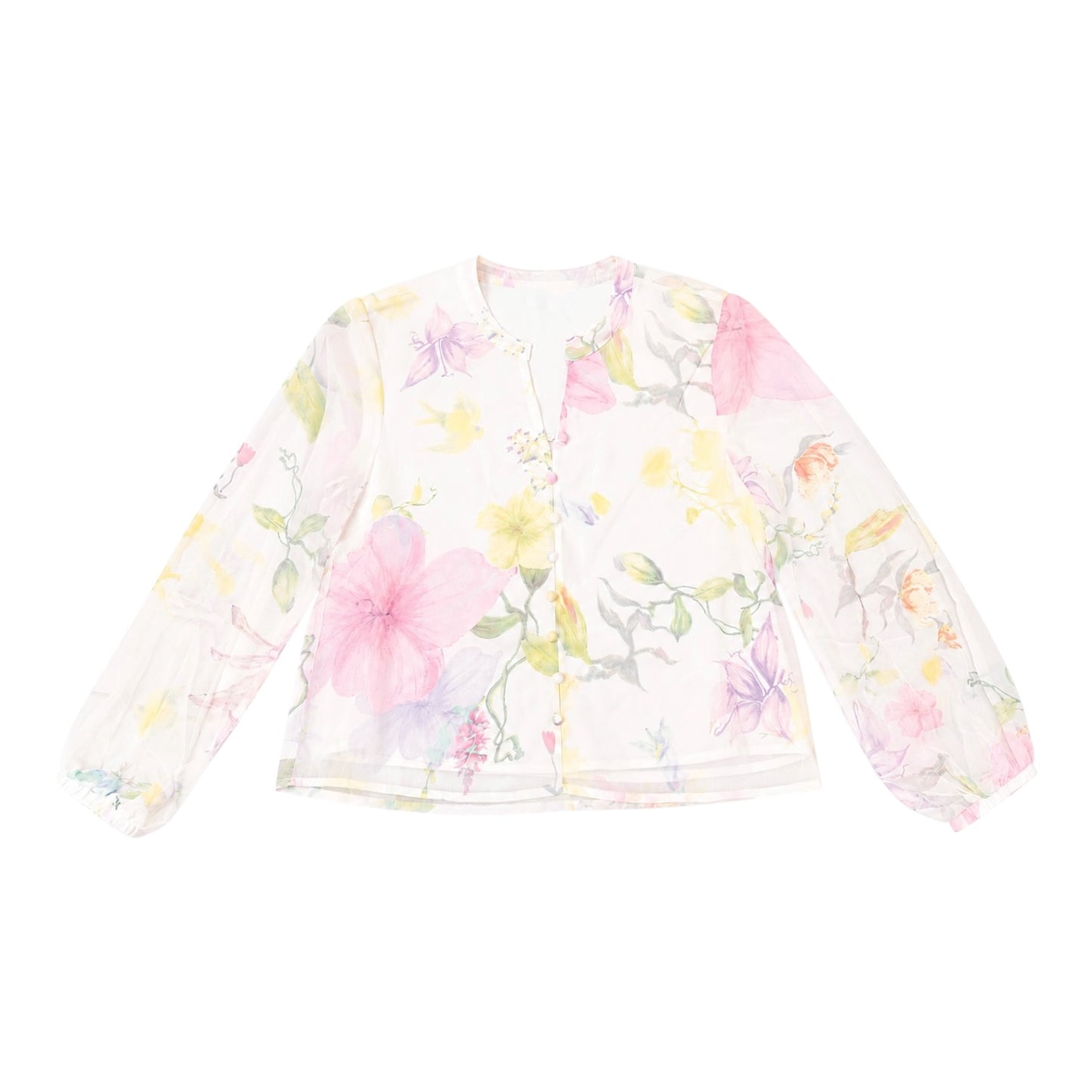 Chiffon Floral Blouse