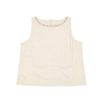 Embellished Sleeveless Top