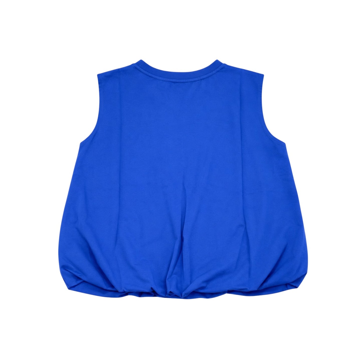 Bubble Hem Sleeveless Top