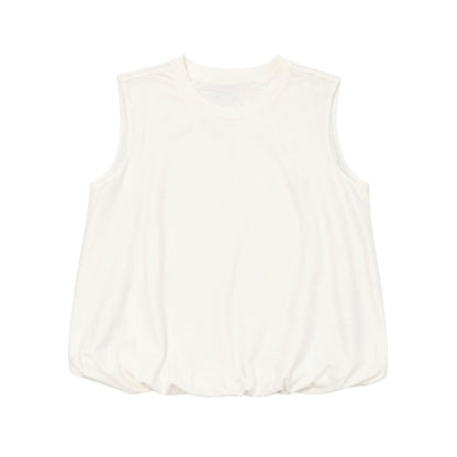Bubble Hem Sleeveless Top
