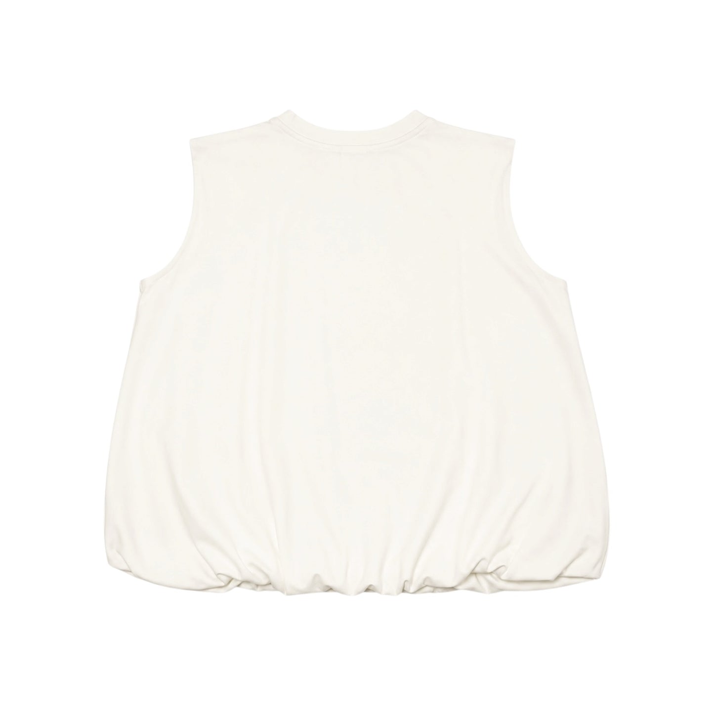 Bubble Hem Sleeveless Top