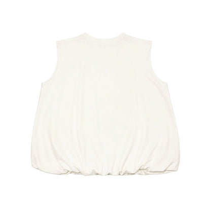 Bubble Hem Sleeveless Top