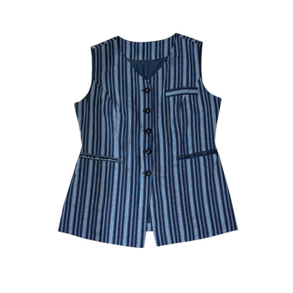 Striped Waistcoat Top