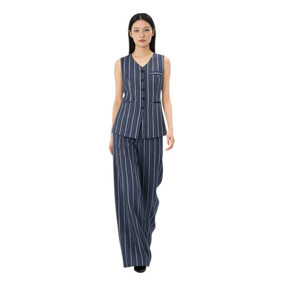 Striped Waistcoat Top