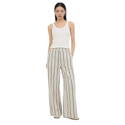 Relaxed Striped Trouser